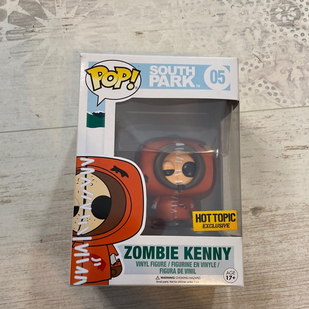 Funko Pop Zombie Kenny #05 South Park Exclusive Figure